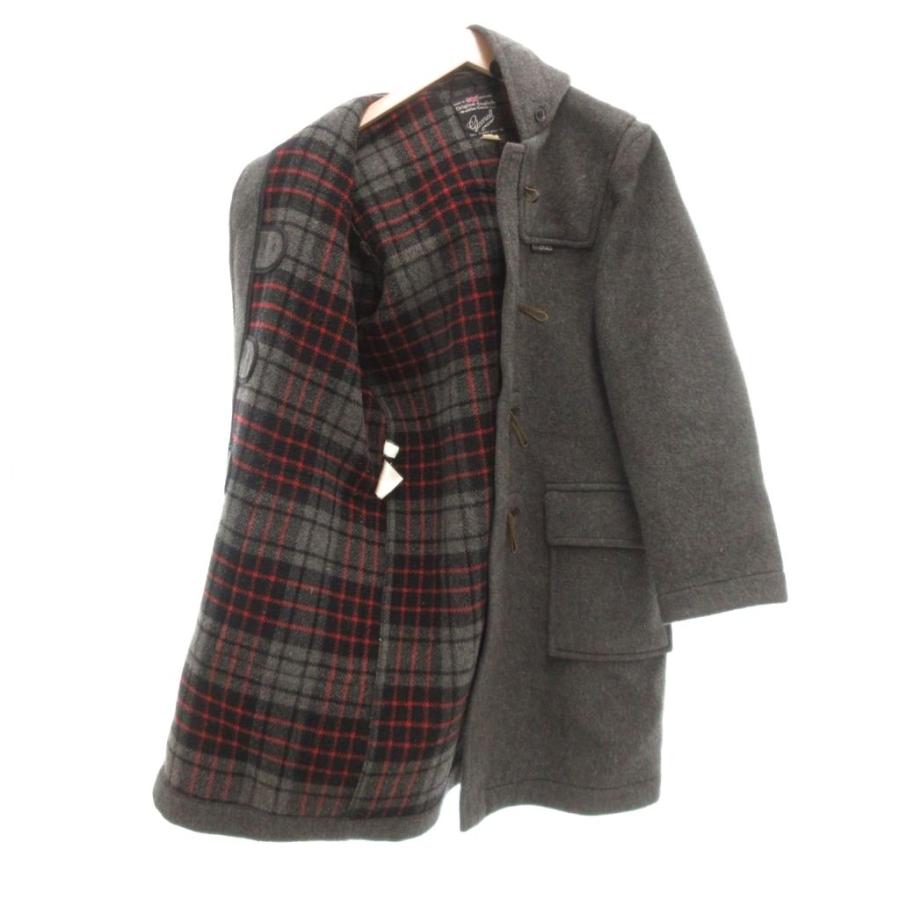 ヴィンテージ GLOVERALLグローバーオール チェック ダッフルコート英国製 グローバーオール Gloverall モリス ダッフルコート 裏チェック 膝丈