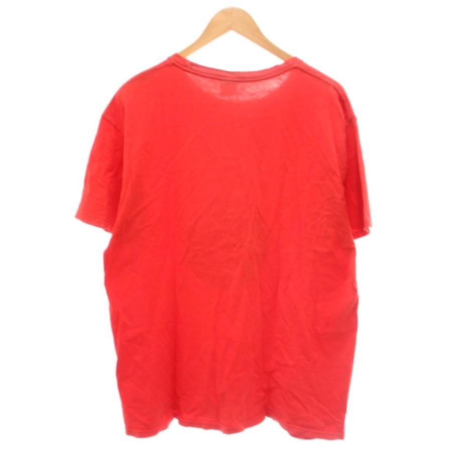 STUSSY（ステューシー） STUSSY Tシャツ L 赤 レッド ロゴプリント