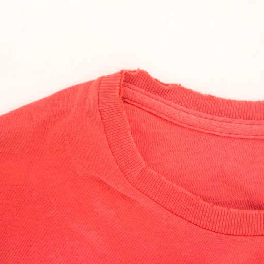 STUSSY（ステューシー） STUSSY Tシャツ L 赤 レッド ロゴプリント