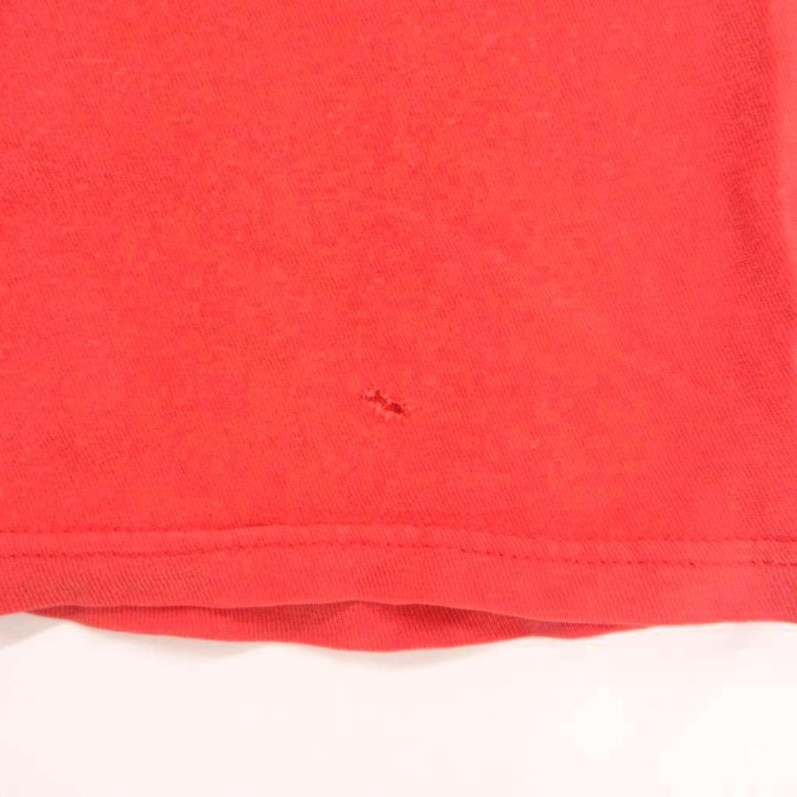 STUSSY（ステューシー） STUSSY Tシャツ L 赤 レッド ロゴプリント