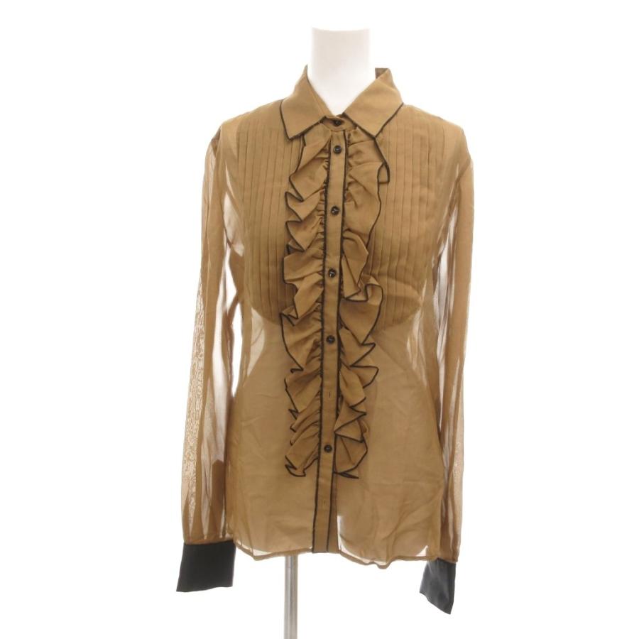 DOLCE&GABBANA シルクブラウス DOLCE&GABBANA（ドルチェ & ガッバーナ） ドルガバ シルクブラウス 40