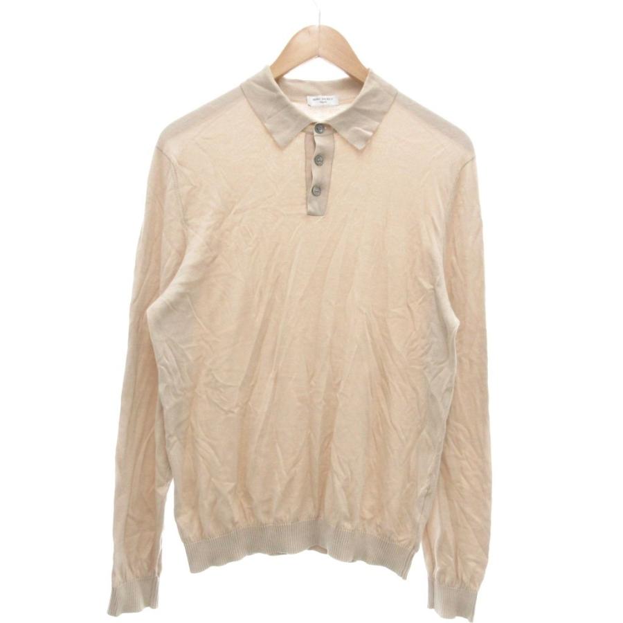 リングヂャケット RING JACKET ポロニットシャツ 絹 シルク イタリア製 