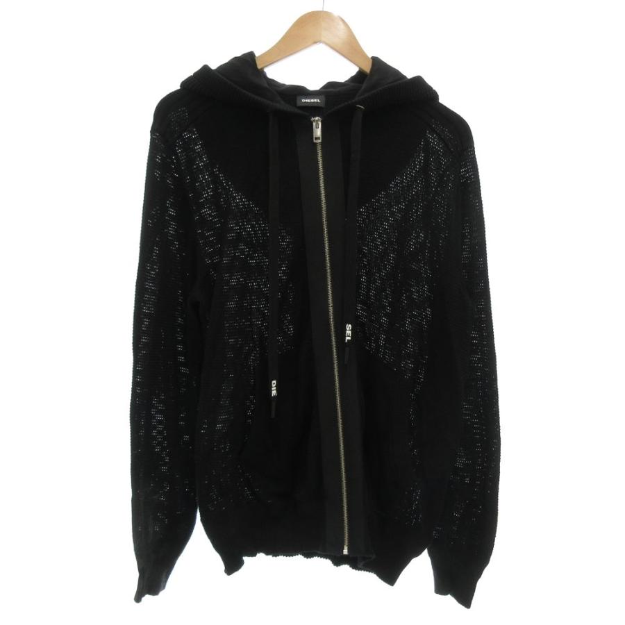 DIESEL（ディーゼル） メッシュジップアップパーカー ジャケット L