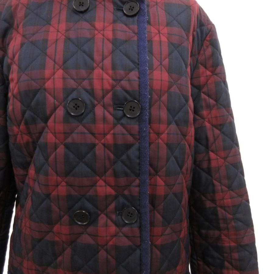 FRED PERRY（フレッドペリー） キルティングジャケット チェック 中綿 