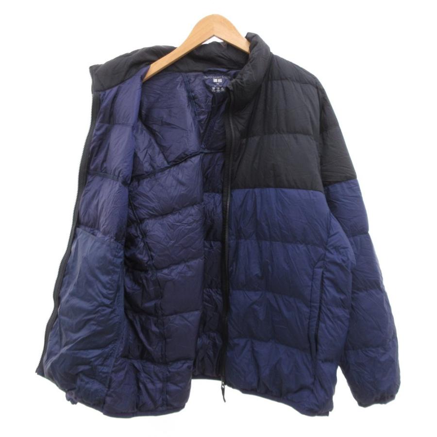 ユニクロ（UNIQLO） ウルトラライトダウンジャケット バイカラー