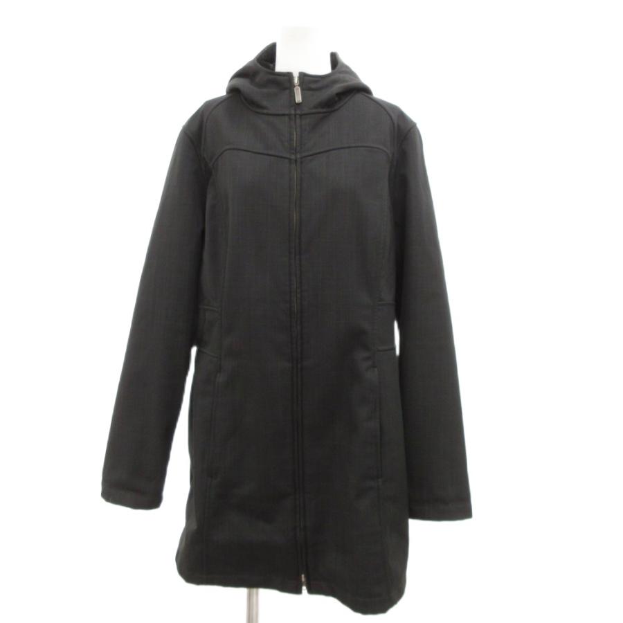 エルエルビーン L.L.BEAN ジップコート ロング フード スラブ M 黒 