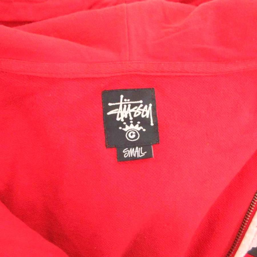 STUSSY（ステューシー） ジップアップパーカー フード ロゴプリント S