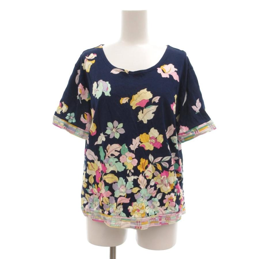 LEONARD SPORTS カットソー トップス 花柄 M LEONARD SPORTS カットソー トップス 花柄 M