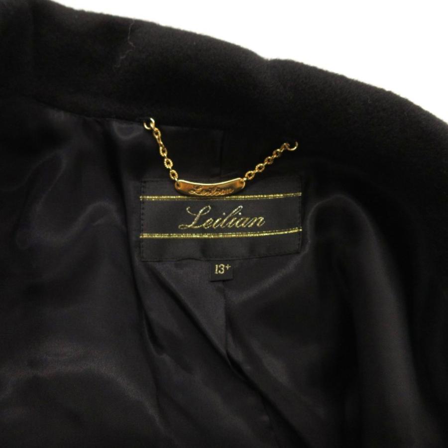 レリアン Leilian ヴィンテージ カシミヤコート ロング ダブルブレスト