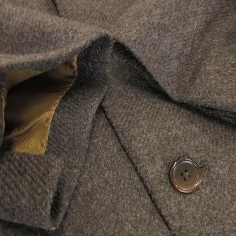 シップス SHIPS テーラードジャケット シングル ツイード カシミヤ 48