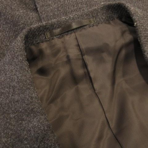 シップス SHIPS テーラードジャケット シングル ツイード カシミヤ 48