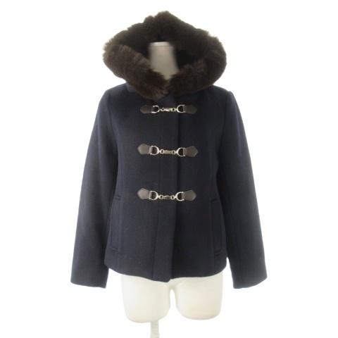 未使用品 ミッシュマッシュ MISCH MASCH フーディファー付きショート  