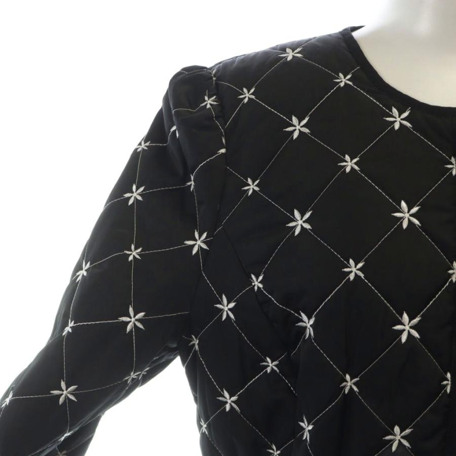 エムズグレイシー M'S GRACY キルティングコート 長袖 ジップアップ