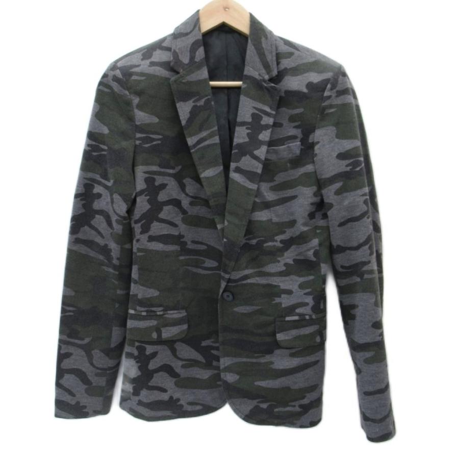 ザラマン ZARA MAN テーラードジャケット ミドル丈 総裏地 36 S マルチ
