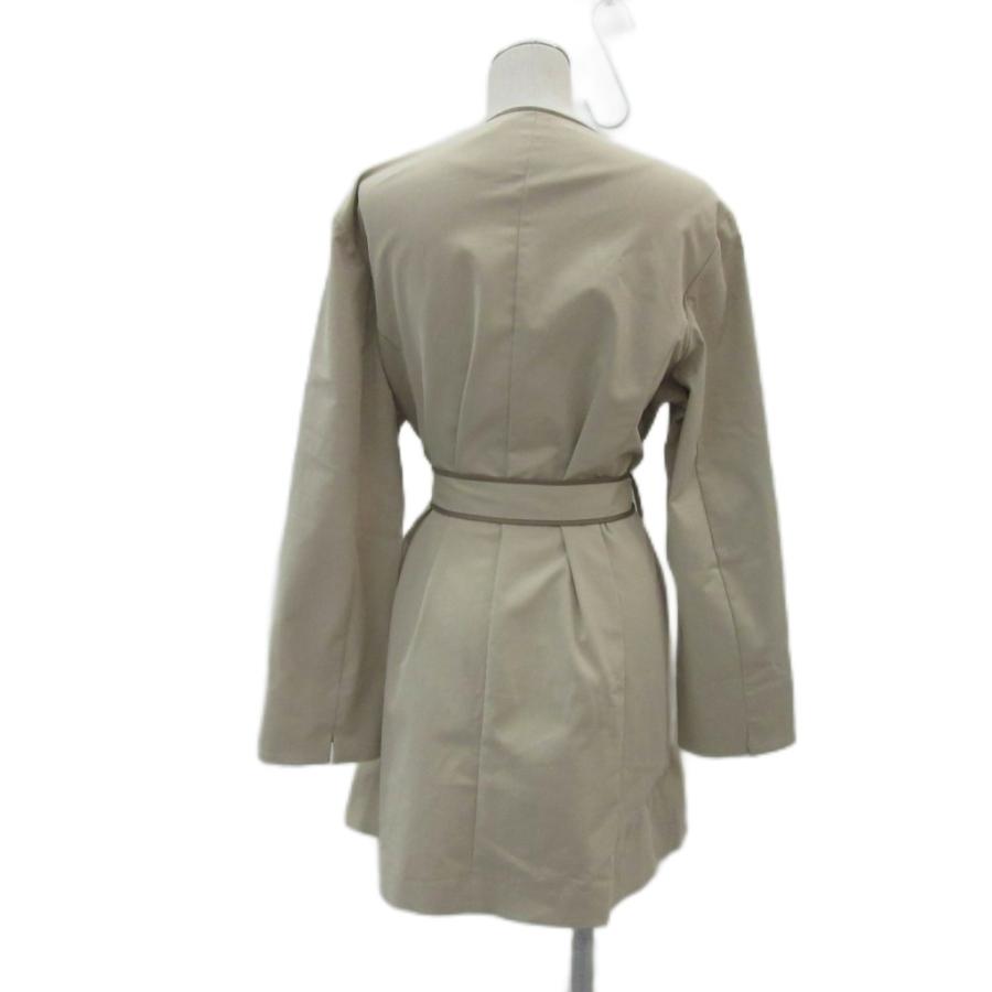 ハナエモリ HANAE MORI PRIMATIVO スプリングコート ノーカラーコート