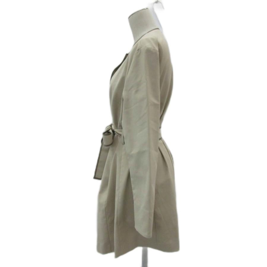 ハナエモリ HANAE MORI PRIMATIVO スプリングコート ノーカラーコート