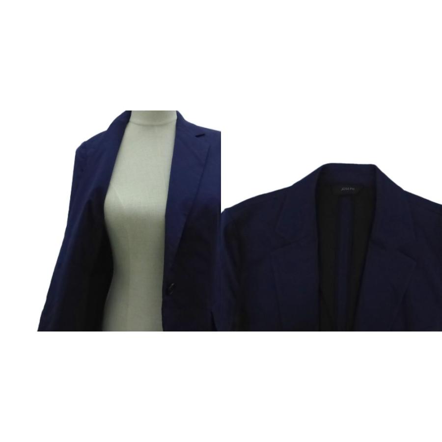 【中古】INCOTEX SLOWEAR スーツ セットアップ テーラードジャケット シングル 2B パンツ スラックス 48 M 紺 ジョセフ スーツ セットアップ 上下 テーラードジャケット シングル