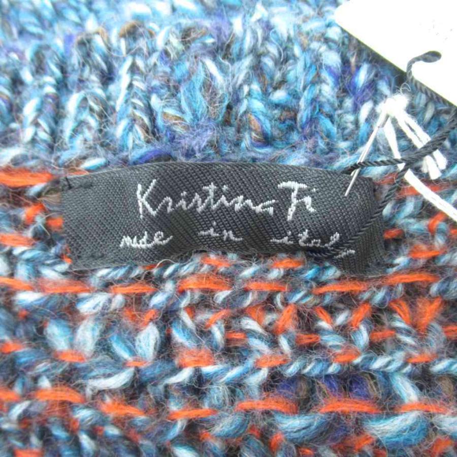 未使用品 クリスティーナティ Kristina TI ニットカーディガン ミドル