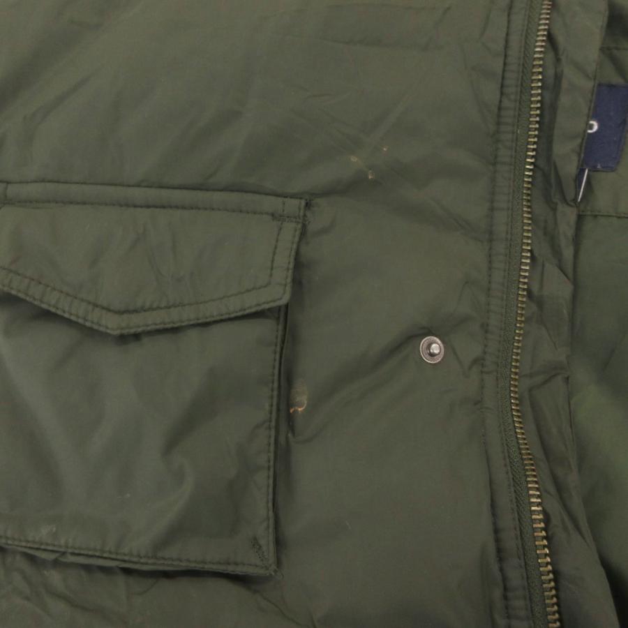 GAP（ギャップ） ダウンジャケット M カーキ 長袖 スタンドカラー フラップポケット /ML GY59 メンズ : ブランド古着販売の ...