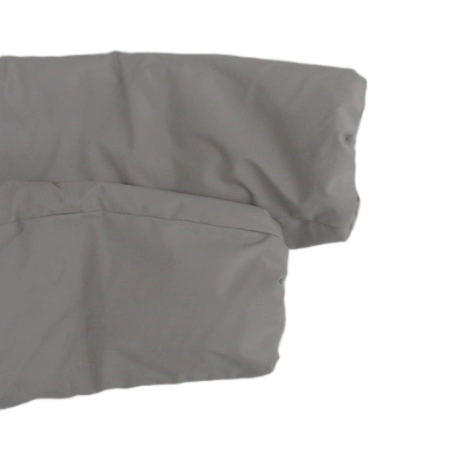 ユニクロ（UNIQLO） ダウンコート ロング丈 M ライトグレー ダブル