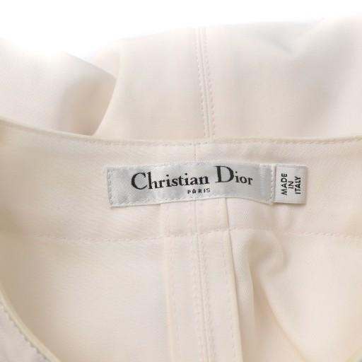 クリスチャンディオール Christian Dior ノースリーブ ワンピース ビジュー ロング ロゴ 34 XS ピンク /MQ レディース_5