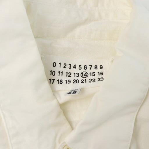 マルジェラ Margiela 10 レギュラー ホワイト 白 シャツ ブラウス