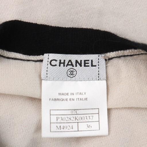 CHANEL（シャネル） CHANEL 07C ヘンリーネックカシミヤニットTシャツ