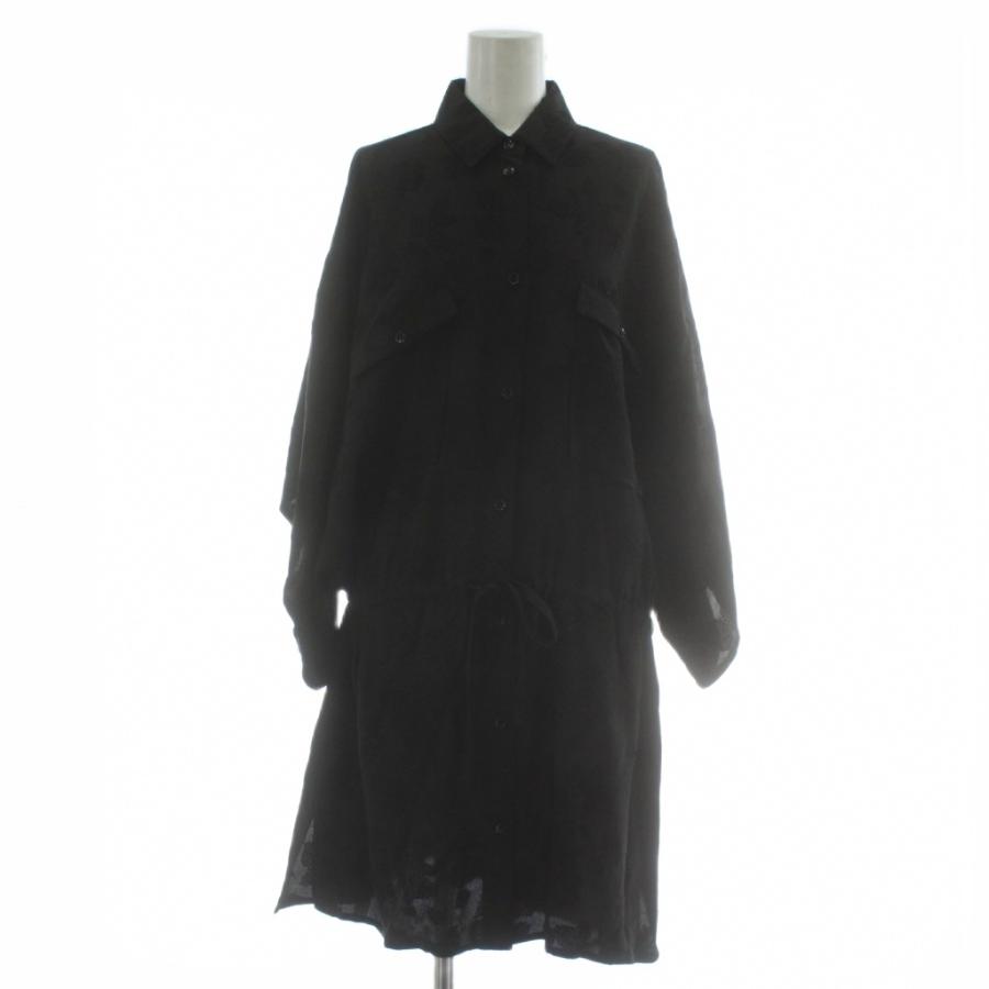 SAINT LAURENT サンローラン　シルク　シャツ　ワンピース サンローラン パリ SAINT LAURENT PARIS シャツワンピース 絹 シルク