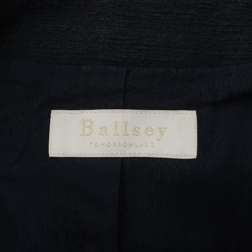未使用に近い　ballsey ノーカラージャケット　ネイビー　トゥモローランド Ballsey ノーカラージャケット ネイビー 未使用に近い ballsey ノー