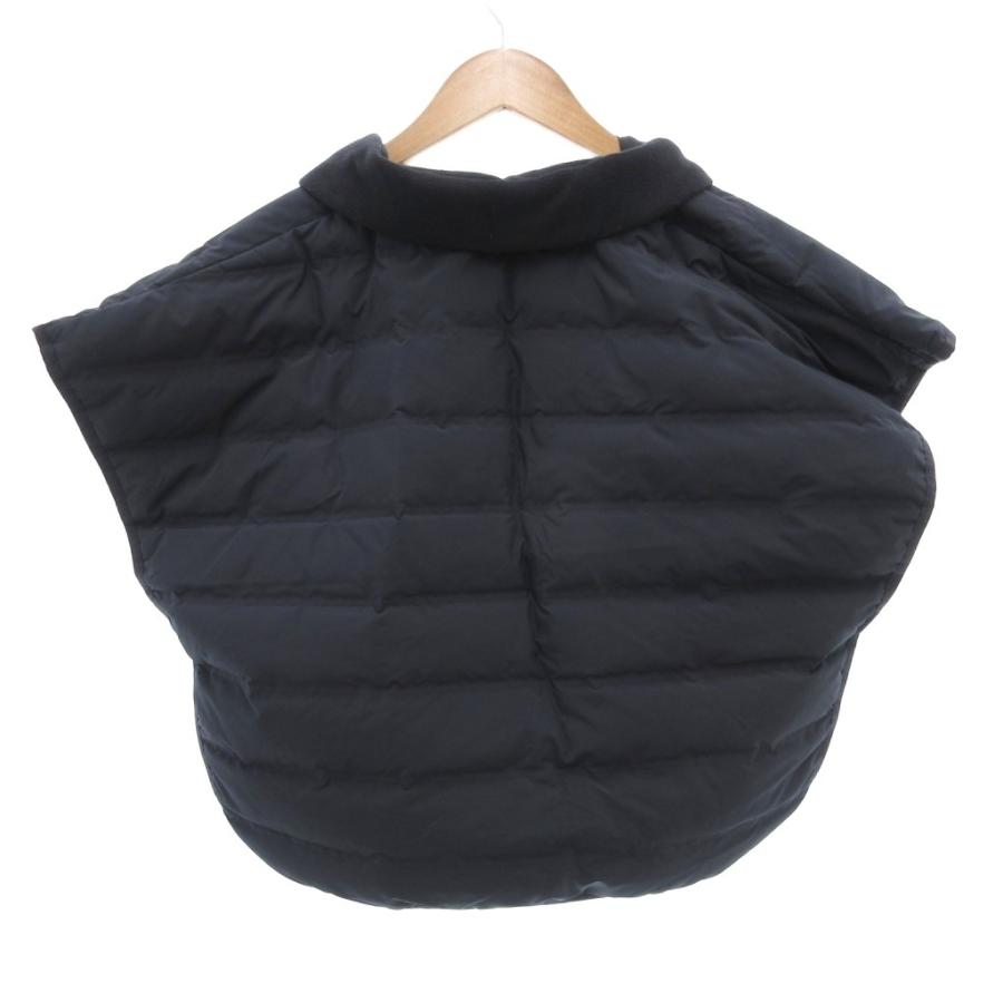 アクアスキュータム AQUASCUTUM ライナー ダウン ショート丈 F 紺