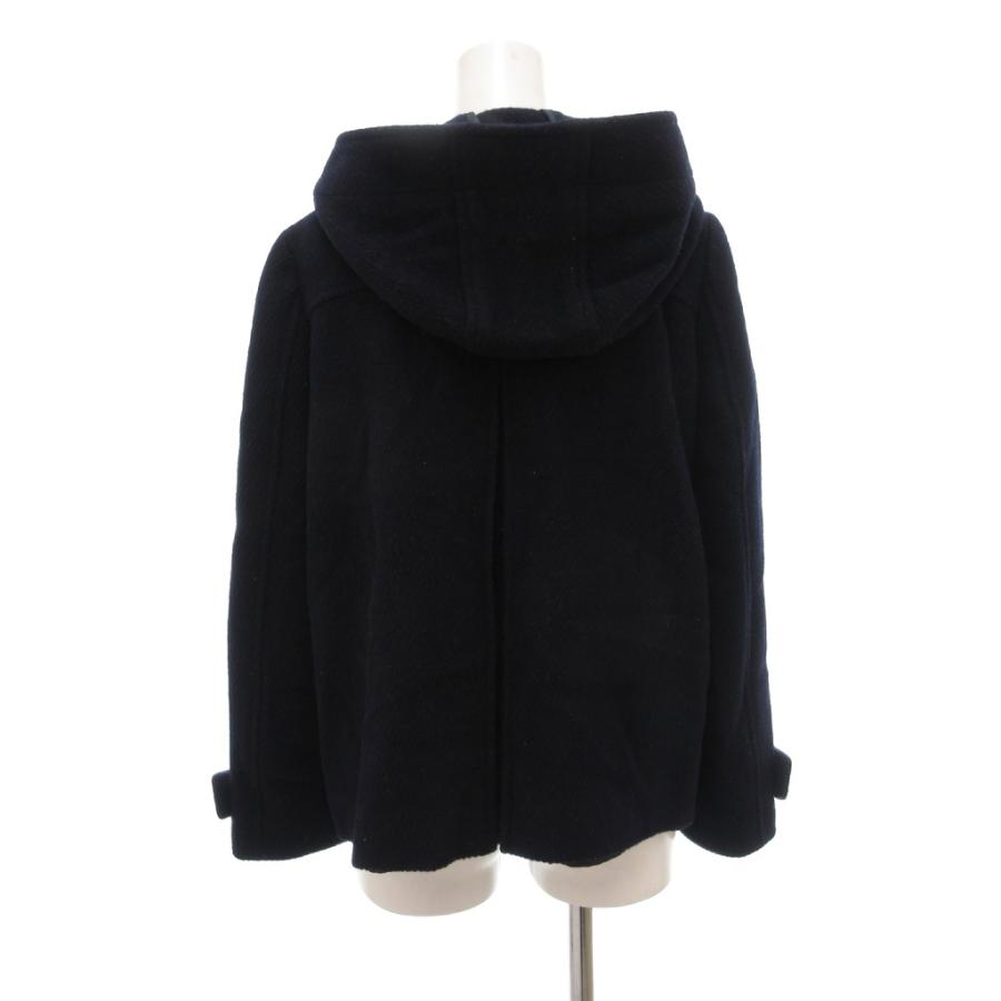 美品♪KUMIKYOKU◆組曲◆フード付きショートダウン　ウォッシャブル　黒 毎年好評な