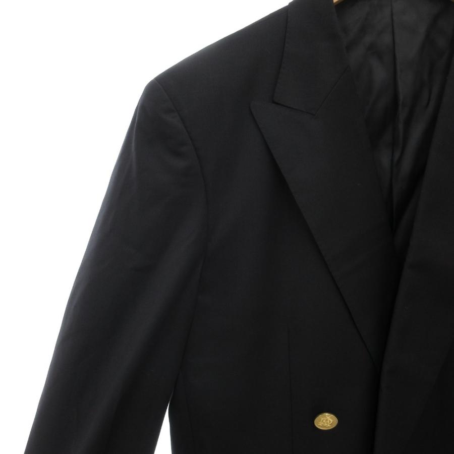 【極美品】dunhill テーラードジャケット　ダブル　大きいサイズ dunhill（ダンヒル） テーラードジャケット ブレザー 紺ブレ ダブル