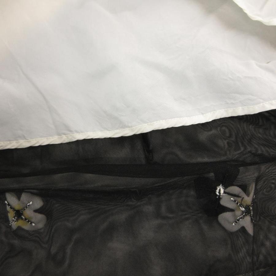 エムズグレイシー M'S GRACY ドッキングワンピース ひざ丈 半袖 40