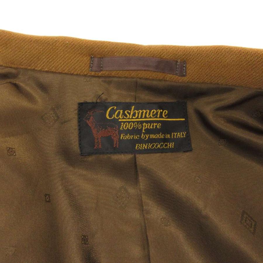 BINICOCCHI カシミヤ テーラードジャケット シングル 2B 総裏地