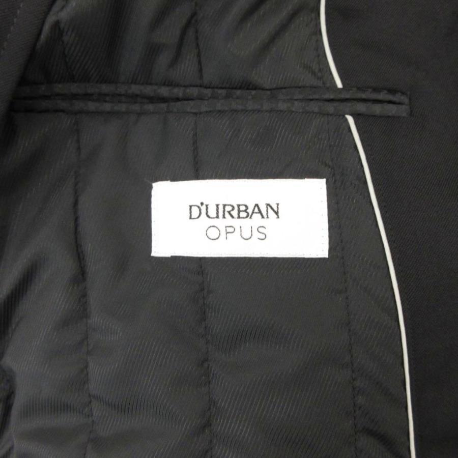 ダーバン DURBAN ステンカラーコート 中綿 ひざ丈 3L 黒 ブラック /FF