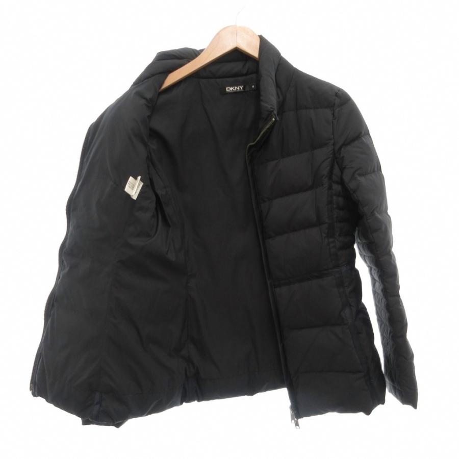 ダナキャランニューヨーク DKNY ダウンジャケット 4 M ジップアップ 