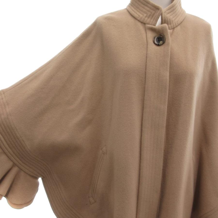 未使用品 ソブ sov. ダブスタ タグ付き ポンチョ ジャケット 36 ウール