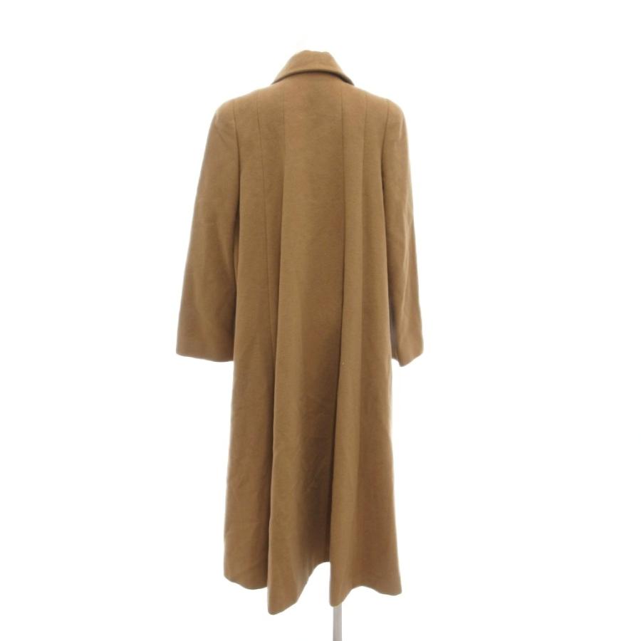 レリアン Leilian コート 11 ウール ロング丈 タブル フロントフライ  