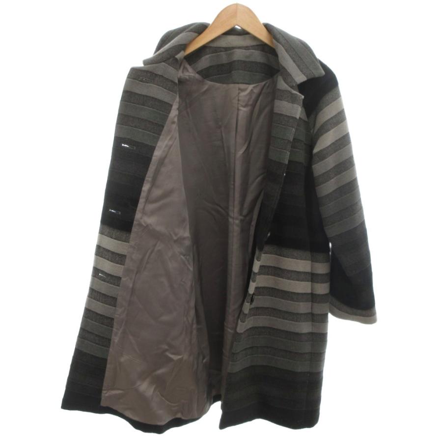 オットー OTTO Collection ステンカラーコート ミドル丈 M グレー /SJ GY59 レディース : ブランド古着販売の ...