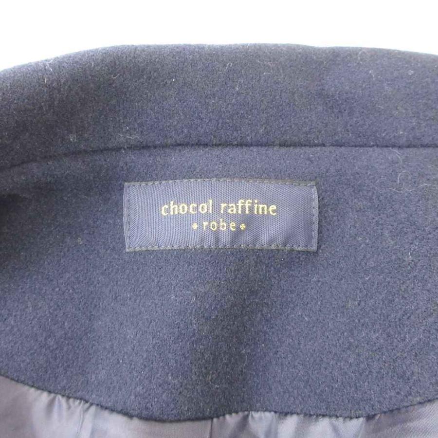 ショコラフィネローブ chocol raffine robe チェスターコート F 