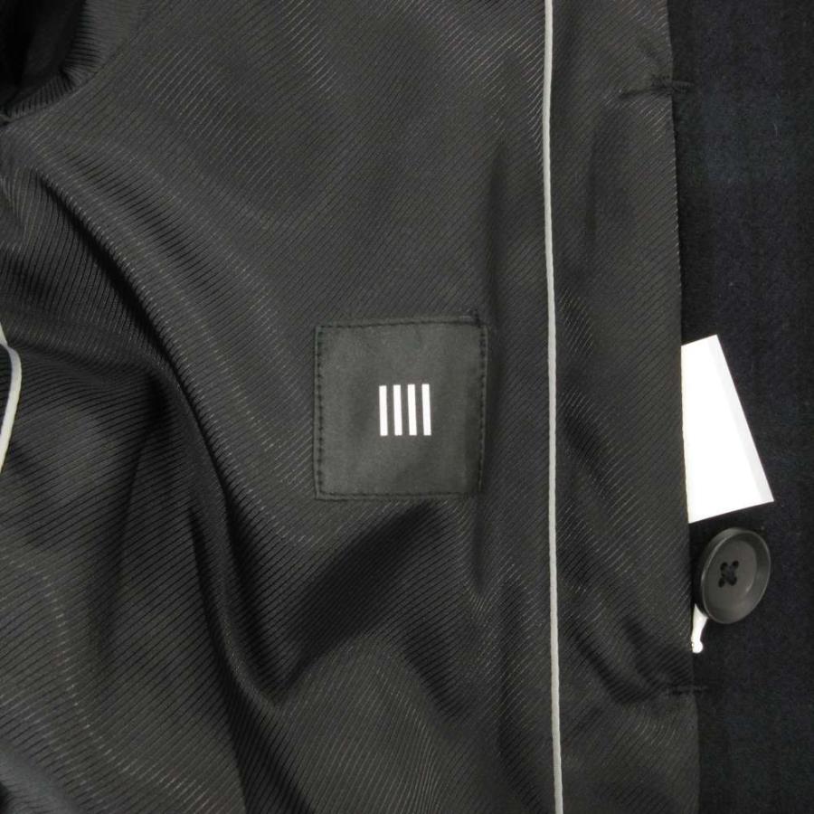 スーツセレクト SUIT SELECT ロングコート カシミヤ混 ブラック