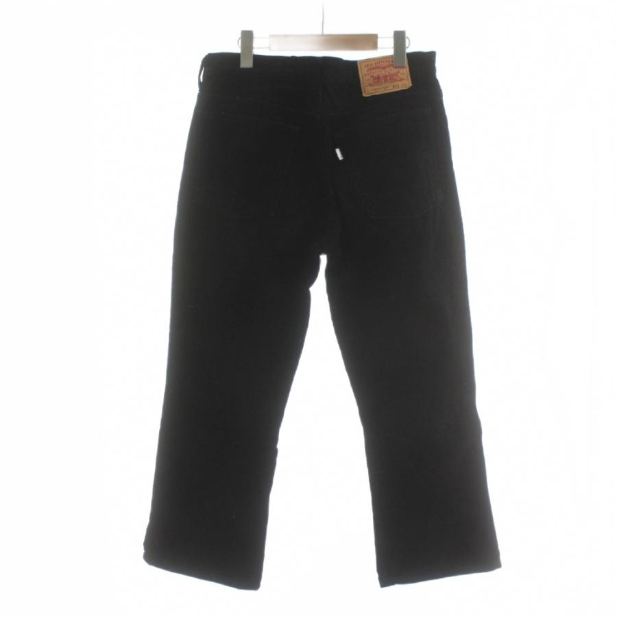 美品 Levi's 517 コーティングデニムパンツ ストレートデニム ブラック Levi's（リーバイス） Levi's 517-40 デニムパンツ ジーンズ