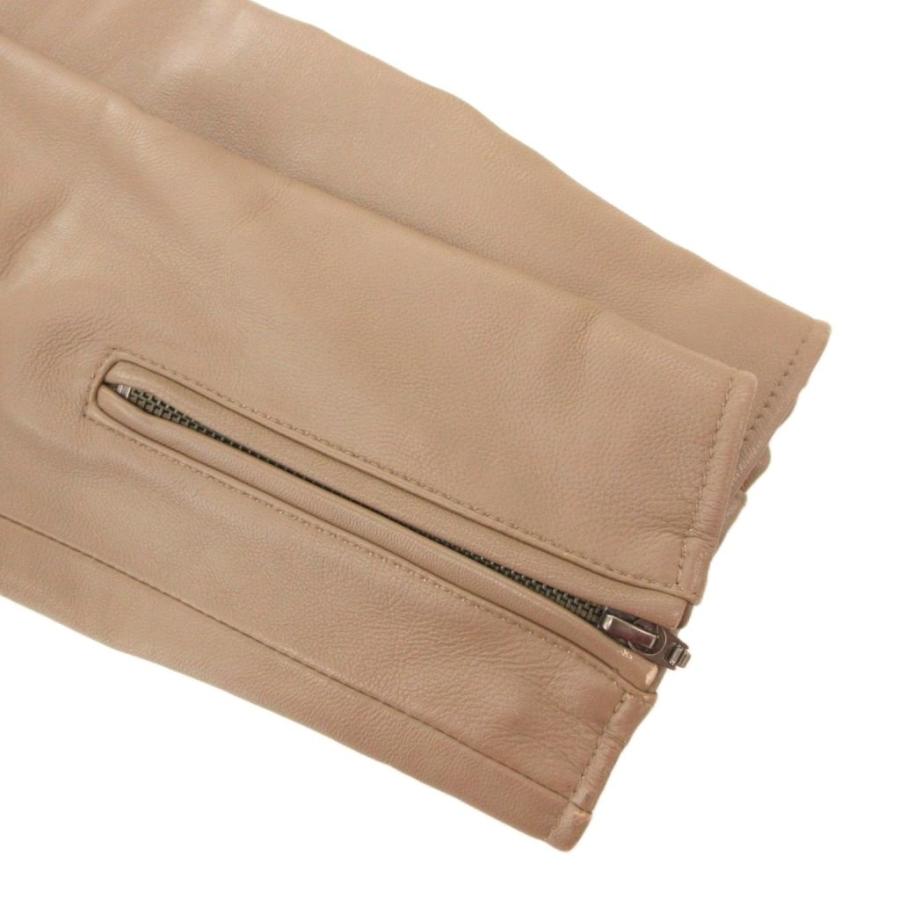 アーバンリサーチ 羊革 シングルライダースジャケット ブラウン 38 M アーバンリサーチ 羊革 シングルライダースジャケット ブラウン 38 M