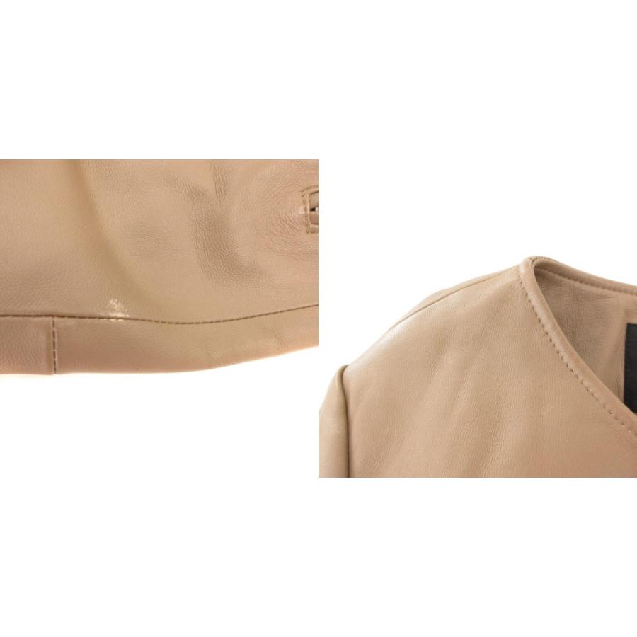 アーバンリサーチ 羊革 シングルライダースジャケット ブラウン 38 M アーバンリサーチ 羊革 シングルライダースジャケット ブラウン 38 M