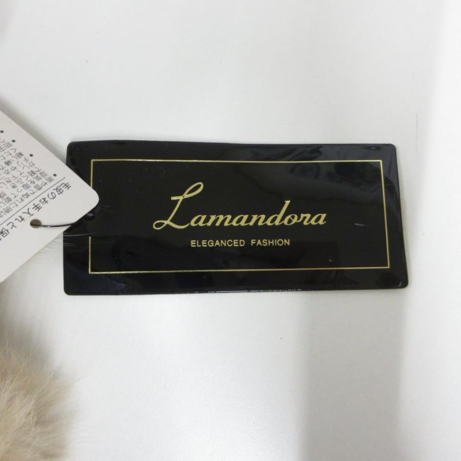 未使用品 ラマンドラ Lamandora タグ付き ファージャケット 11 毛皮