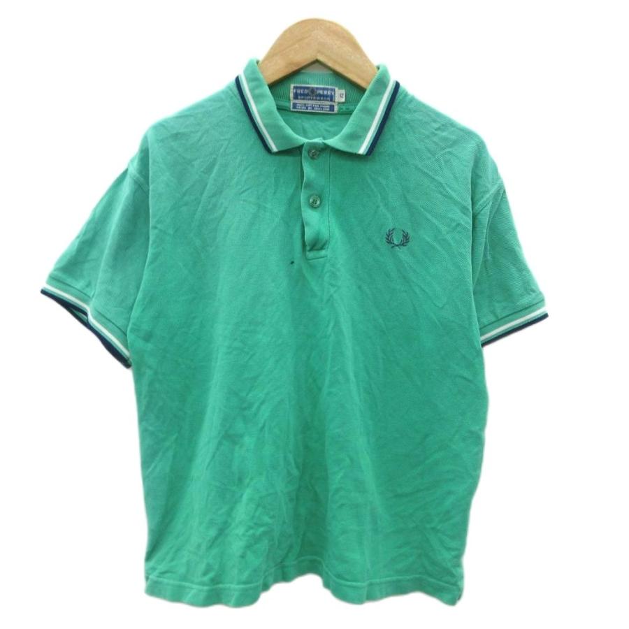 FRED PERRY（フレッドペリー） ポロシャツ 12 L 緑 グリーン 半袖