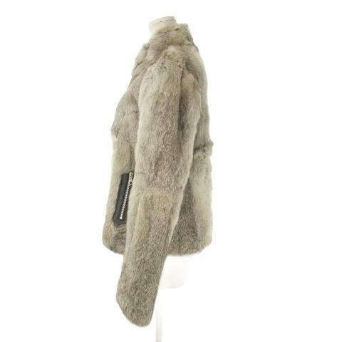 COMME CA ISM（コムサイズム） ラビットファージャケット スタンド