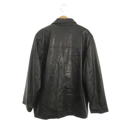 レザー ジャケット 黒 Levi's（リーバイス） ブルゾン アウター PREMIUM BLACK FULLZIP