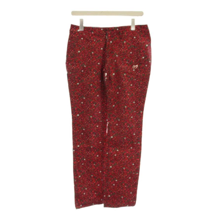 マスターバニー MASTER BUNNY スチレッチパンツ M 赤 レッド 黒