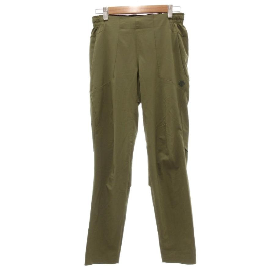 デサント DESCENTE イージーパンツ M カーキ色 無地 ウエストゴム 長ズボン /SC GY59 メンズ : ブランド古着販売の ...